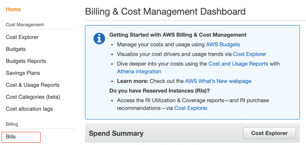 AWS Billing Issues