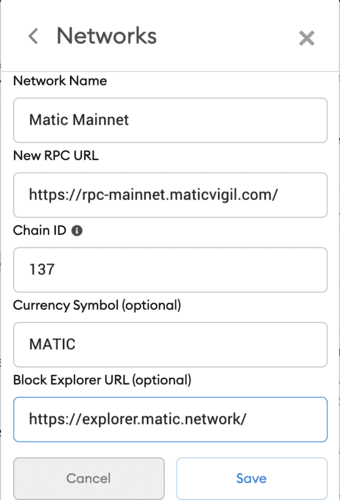 metamask-settings-mainnet