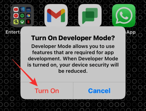 ios developer last prompt