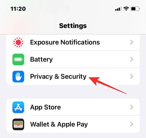 ios dev mode security options