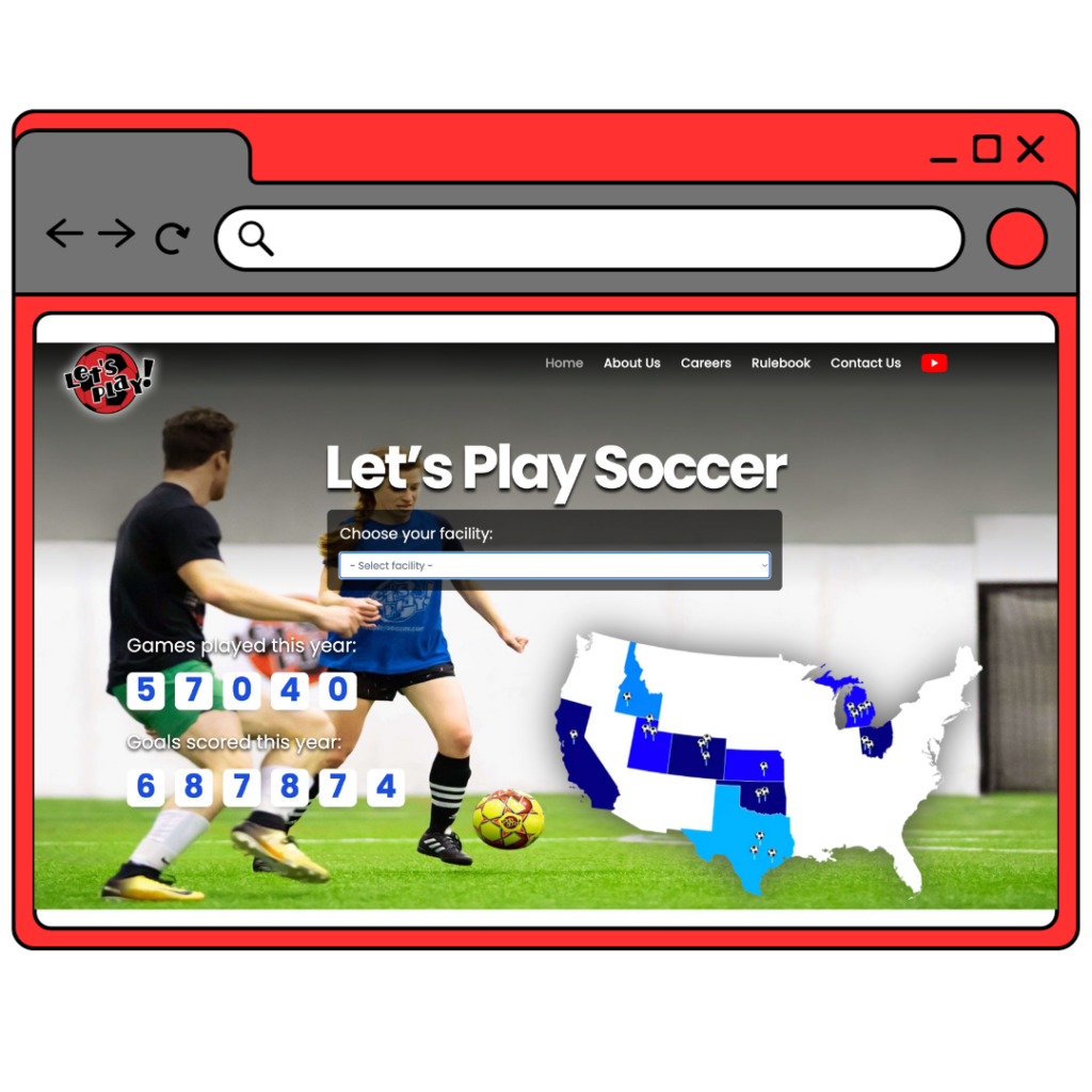 Lets Play Soccer New Website