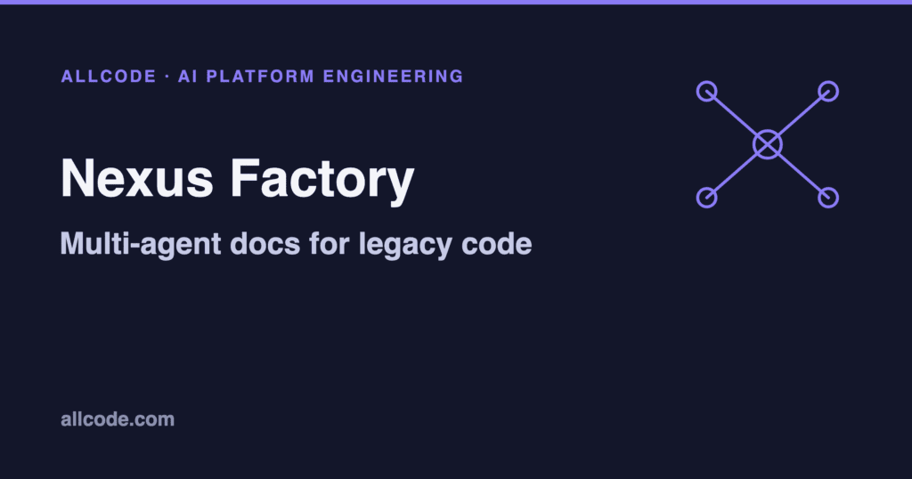 Nexus Factory: Multi-Agent Documentation for Legacy Codebases