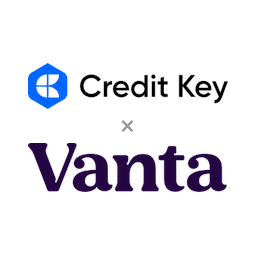 CreditKey and Vanta logos